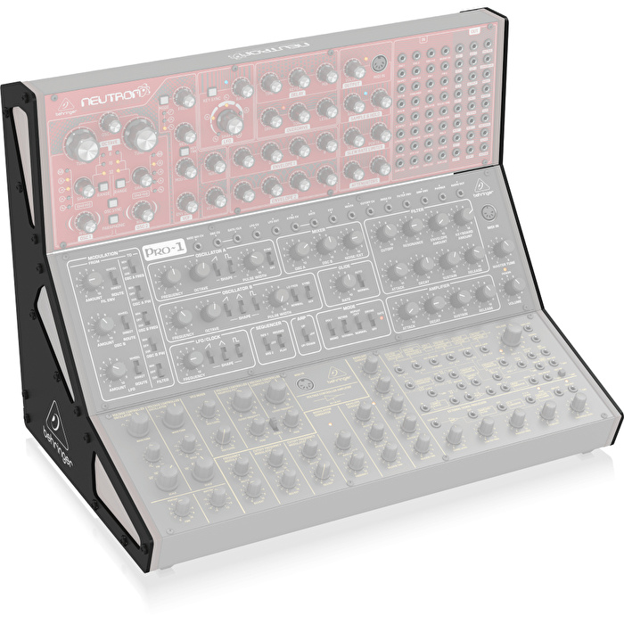 BEHRINGER 70, 80 ve 104 HP Şasi için 3 Katmanlı Eurorack Stand